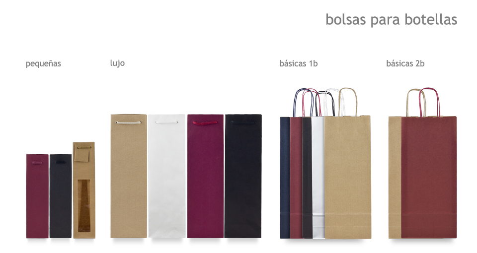 Bolsas de papel de botella de vino Bolsas Kraft para el vino