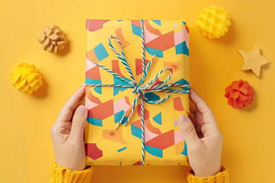 papel de regalo para todos los días